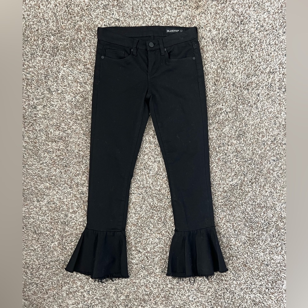 Blank NYC Black Bell Bottom Flare Jeans